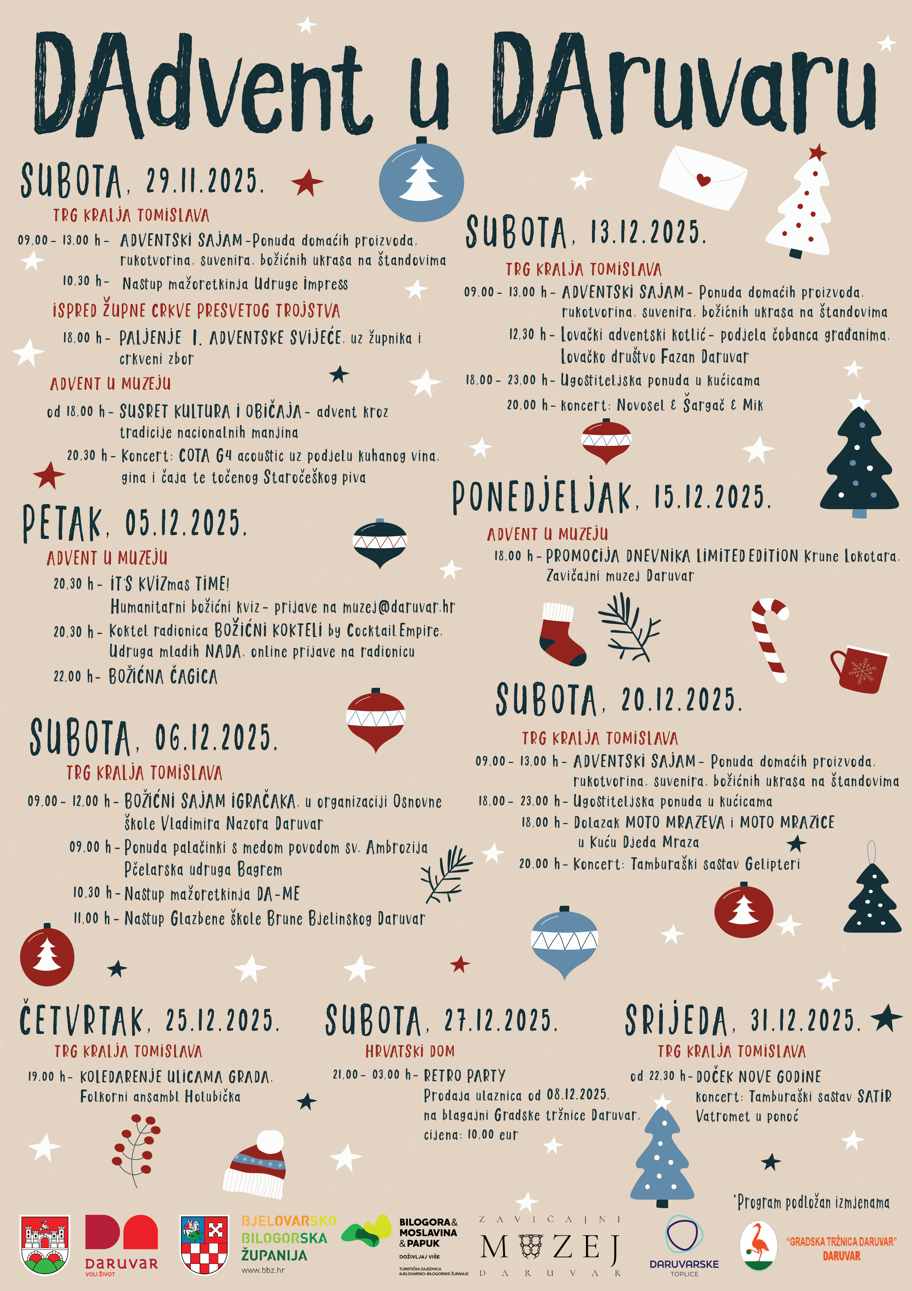 DAdvent plakat 2025